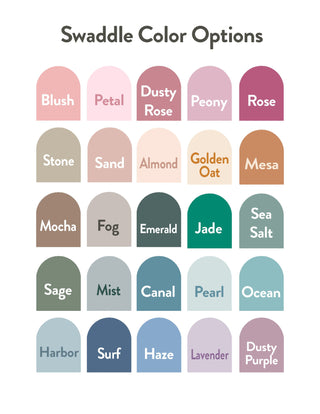 Custom name swaddle set for newborn boys with coordinating hospital hat