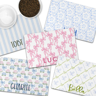 Personalized Pet Mats – Custom Dog & Cat Feeding Mats for Stylish Homes