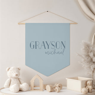 Personalized Nursery Name Pennant