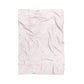 Pink Bow Stripes Name Blanket