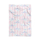 Pink Stripe Fish Name Blanket