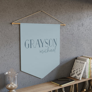 Personalized Nursery Name Pennant
