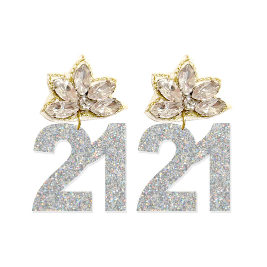 Holographic Glitter 21 Earrings