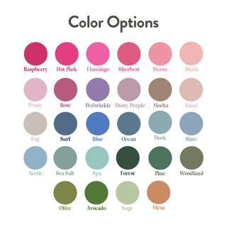 The Navy kNot color Chart