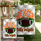 Fall Garden Flag - Orange & White Football Stadium - UT