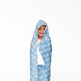 Personalized Hooded Bath Towel - Baby & Toddler