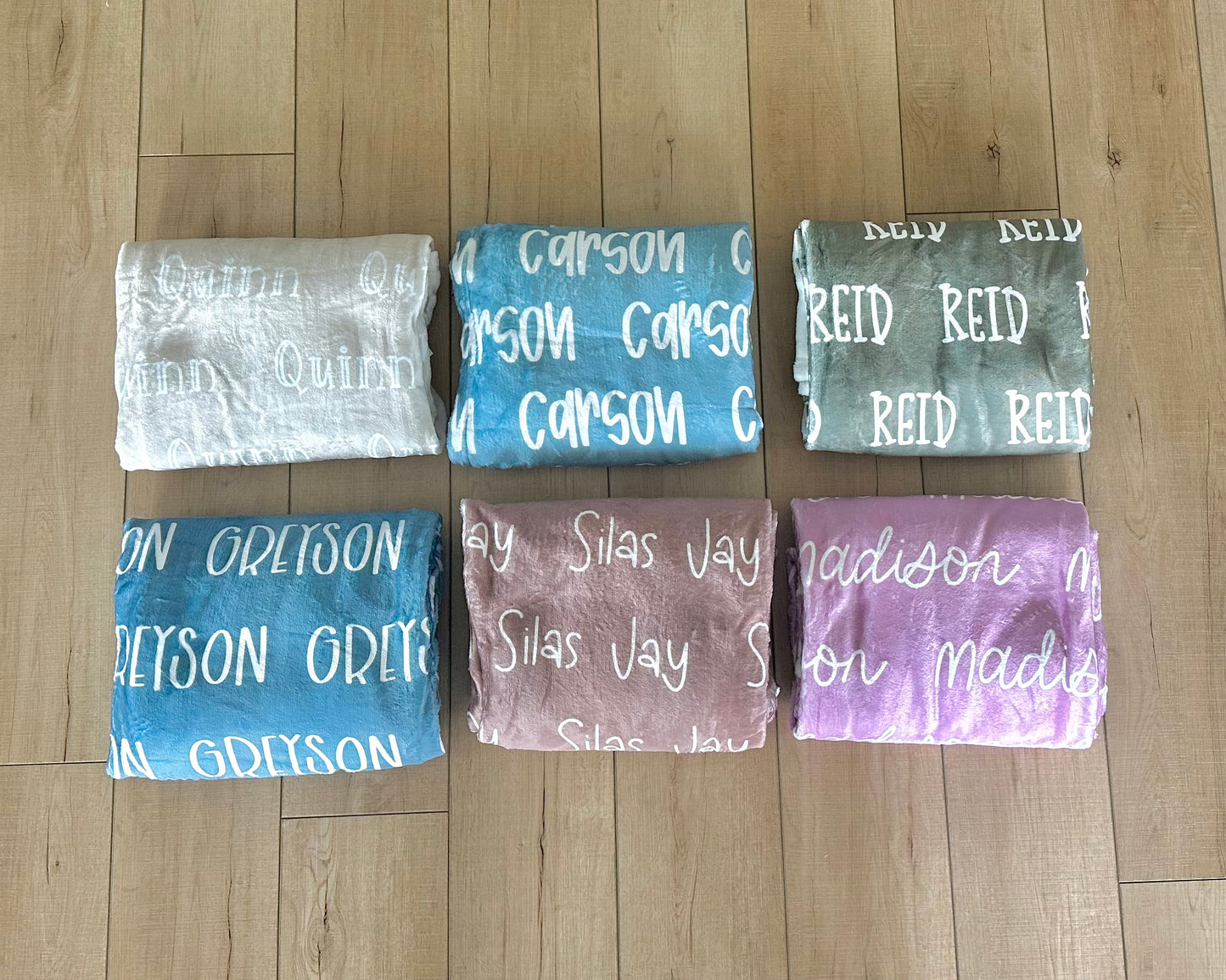 Personalized Name Blanket