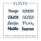 Personalized Pet Bowl Mats - Charcoal Greenery