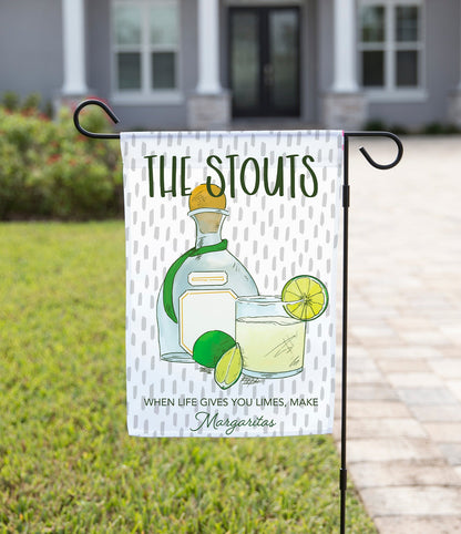 Summer Garden Flag - When Life Gives You Limes