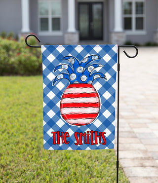 Patriotic Garden Flag - Patriotic Pineapple