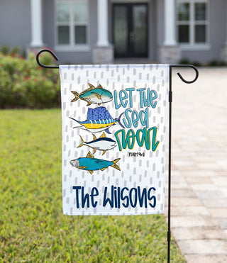 Summer Garden Flag - Let the Sea Roar