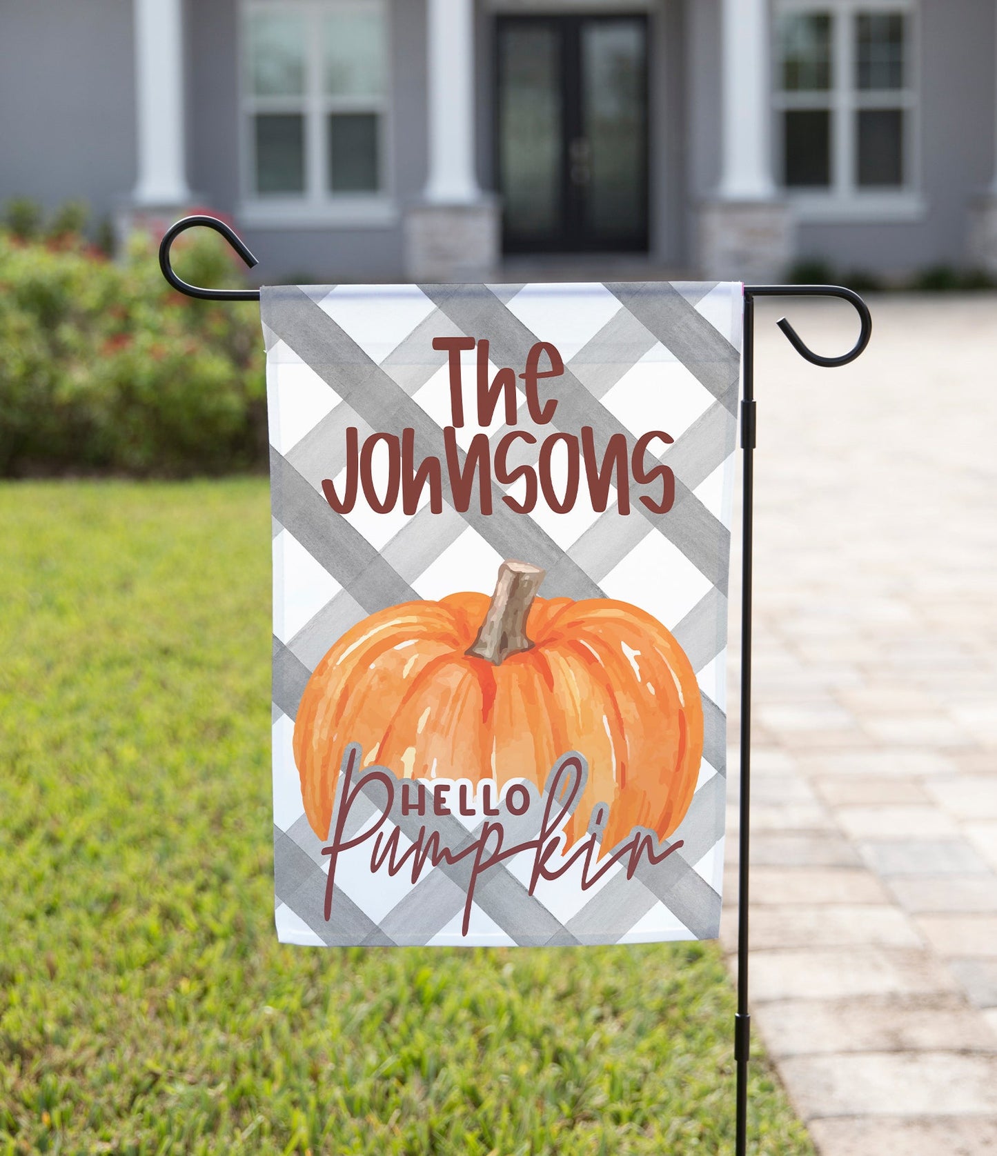 Fall Garden Flag - Hello Pumpkin