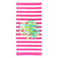 Palm Stripe Beach Towel