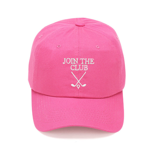 Join the Club Hot Pink Cap