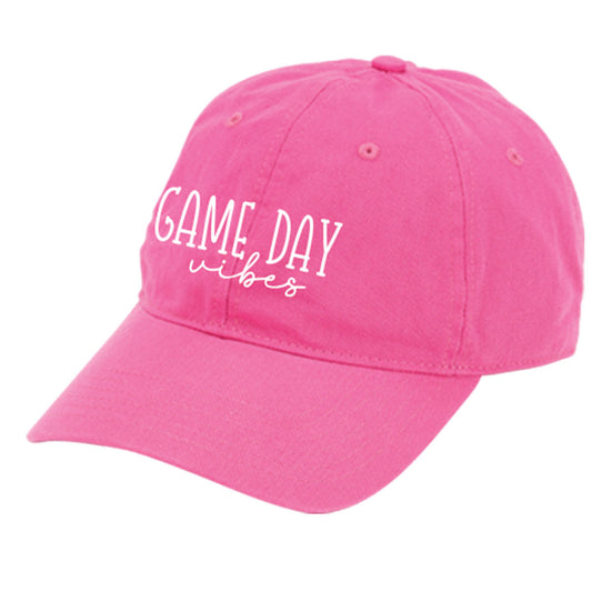 Game Day Vibes Hot Pink Cap