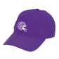 White Leopard Helmet Purple Cap