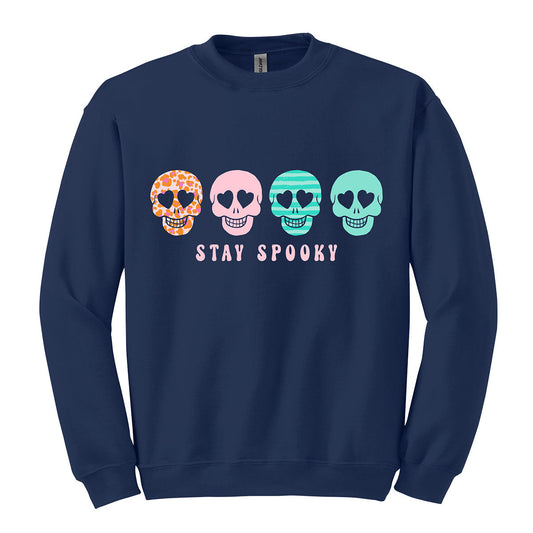 Skull Stay Spooky Sweatshirt