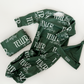 Personalized Baby Name Swaddle Blanket – Block & Script Font