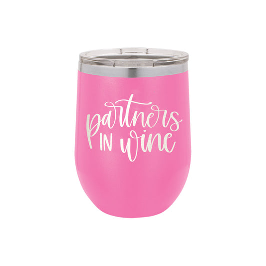 Partners in Wine 12oz Insulated Wine Tumbler