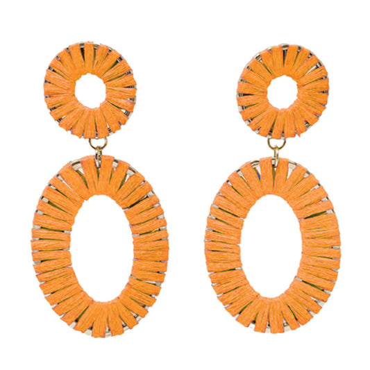 Tangerine Summer Earrings