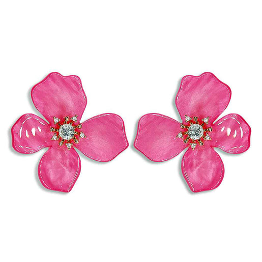 Hot Pink Clara Earrings