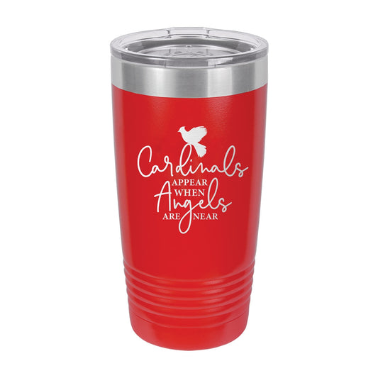 Angels are Near Red 20oz Insulated Tumbler