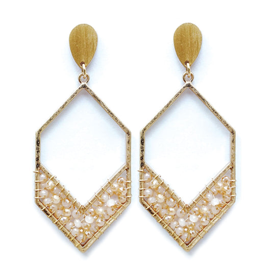 Champagne Collins Earrings