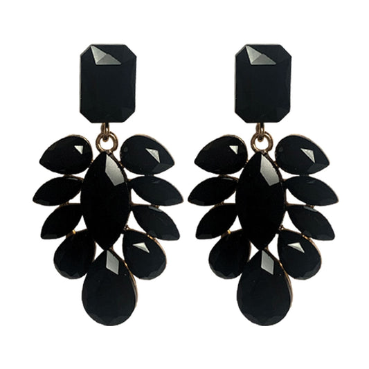 Black Showstopper Earrings