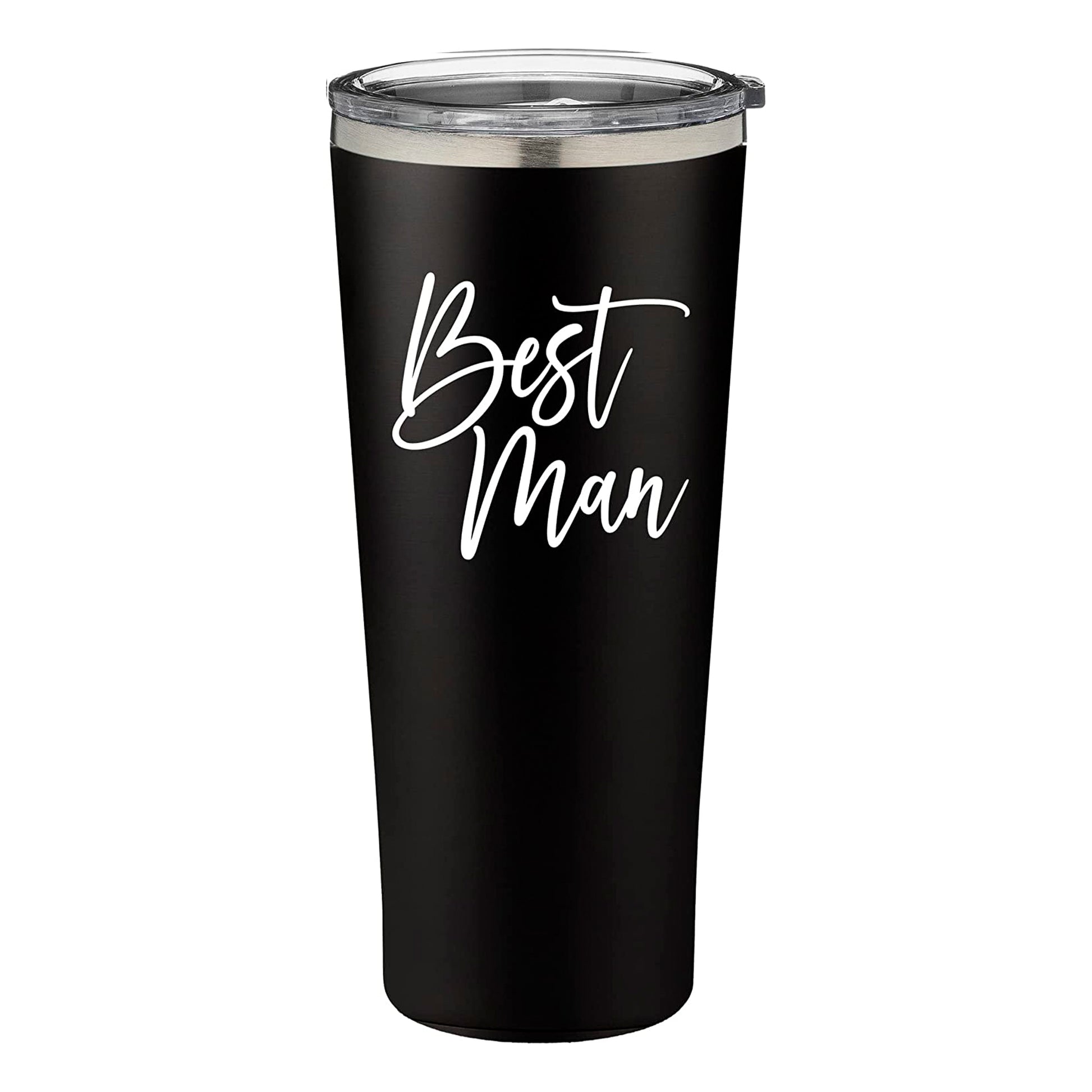 Buy Personalized Best Man Wine Glass, Stainless Steel Vacuum Insulated  Tumbler, Best Man Tumbler Gift - Center Gifts