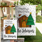 Christmas Garden Flag - Gingerbread House