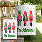 Christmas Garden Flag - Preppy Nutcracker