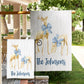 Christmas Garden Flag - Gold Deer