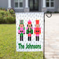 Add a festive touch to your outdoor space with our enchanting Christmas Garden Flags! Handcrafted with love and precision, these flags are the perfect way to welcome the holiday season and spruce up your garden or yard.