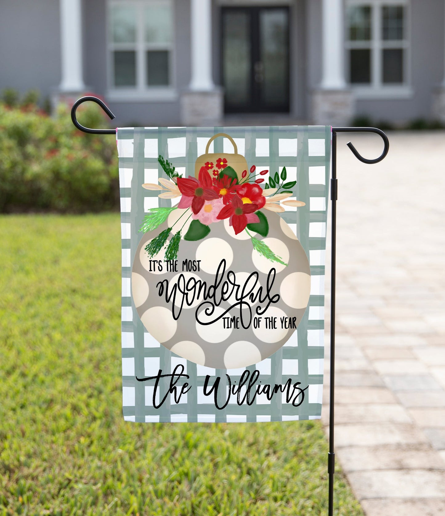 Add a festive touch to your outdoor space with our enchanting Christmas Garden Flags! Handcrafted with love and precision, these flags are the perfect way to welcome the holiday season and spruce up your garden or yard.