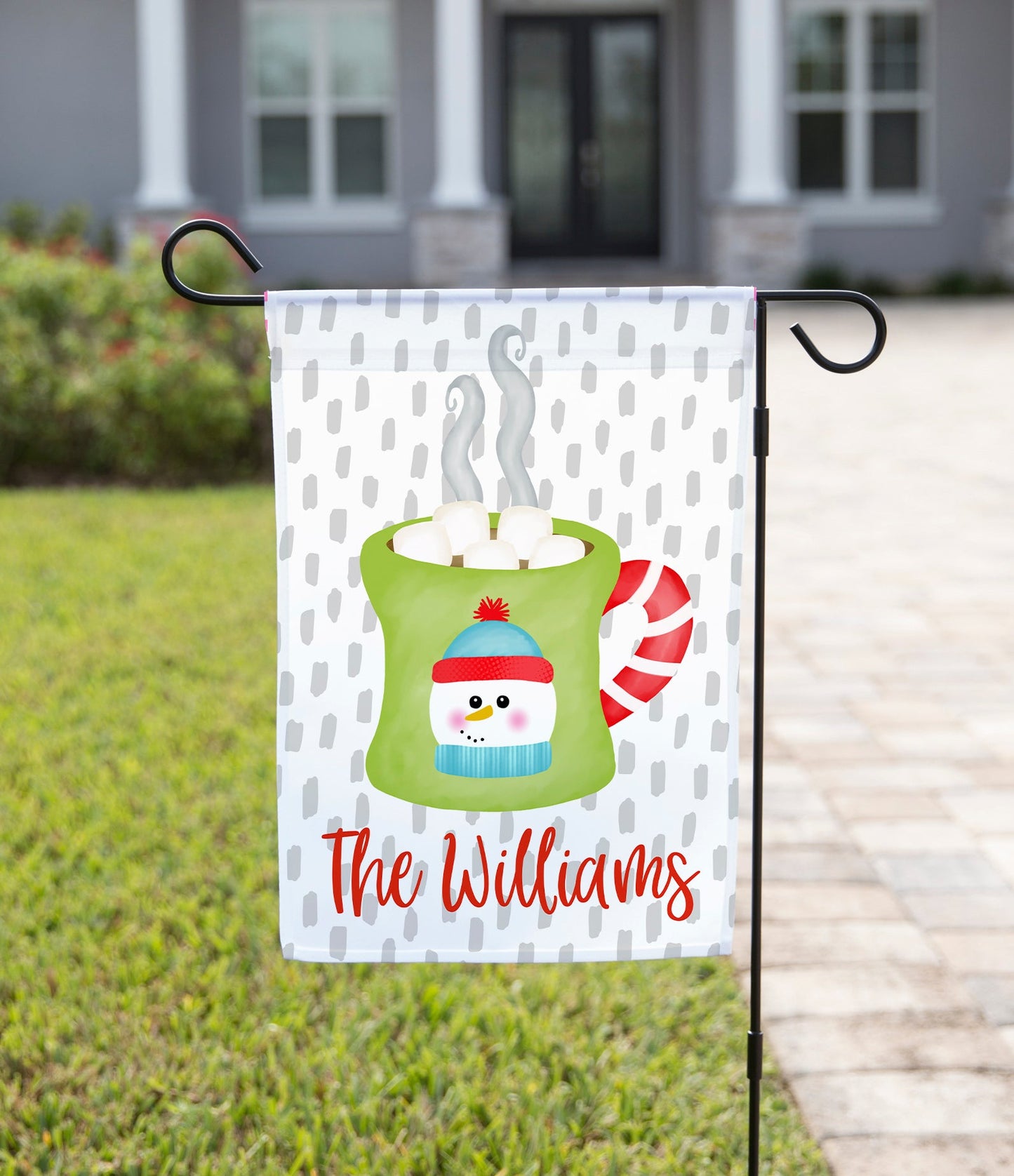 Add a festive touch to your outdoor space with our enchanting Christmas Garden Flags! Handcrafted with love and precision, these flags are the perfect way to welcome the holiday season and spruce up your garden or yard.