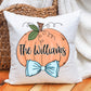 Fall Pillow Covers - Bow Tie Pumpkin