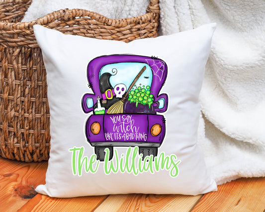 Halloween Pillow Covers - Witch’s Brew Pickup