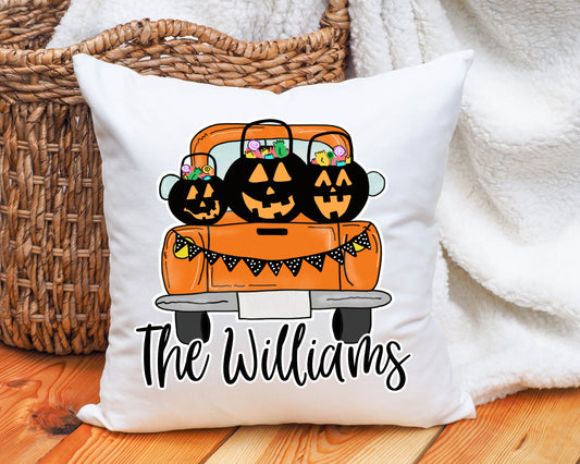 Halloween Pillow Covers - Jack’O Lantern Pickup