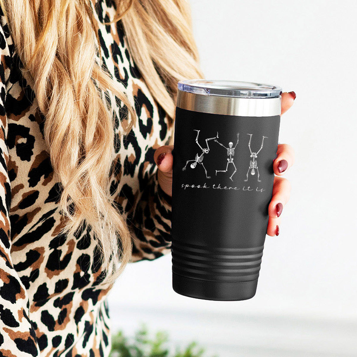 Spook There It Is Black 20oz Insulated Tumbler