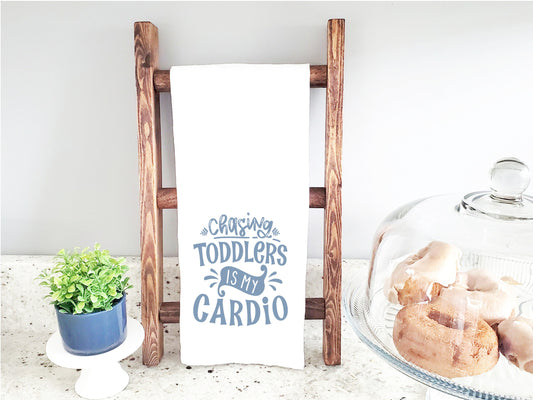 Mother's Day Tea Towel - Toddlers & Cardio