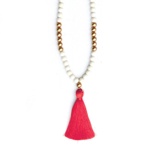 Red Tori Necklace