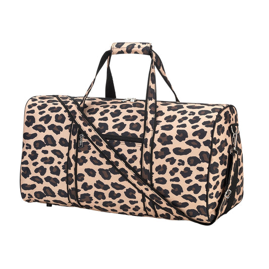 Wild Side Leopard Duffel Bag