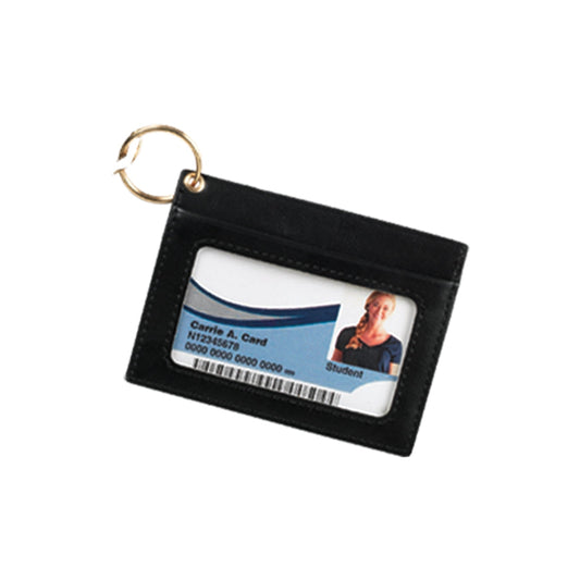 Black Wallet Keychain