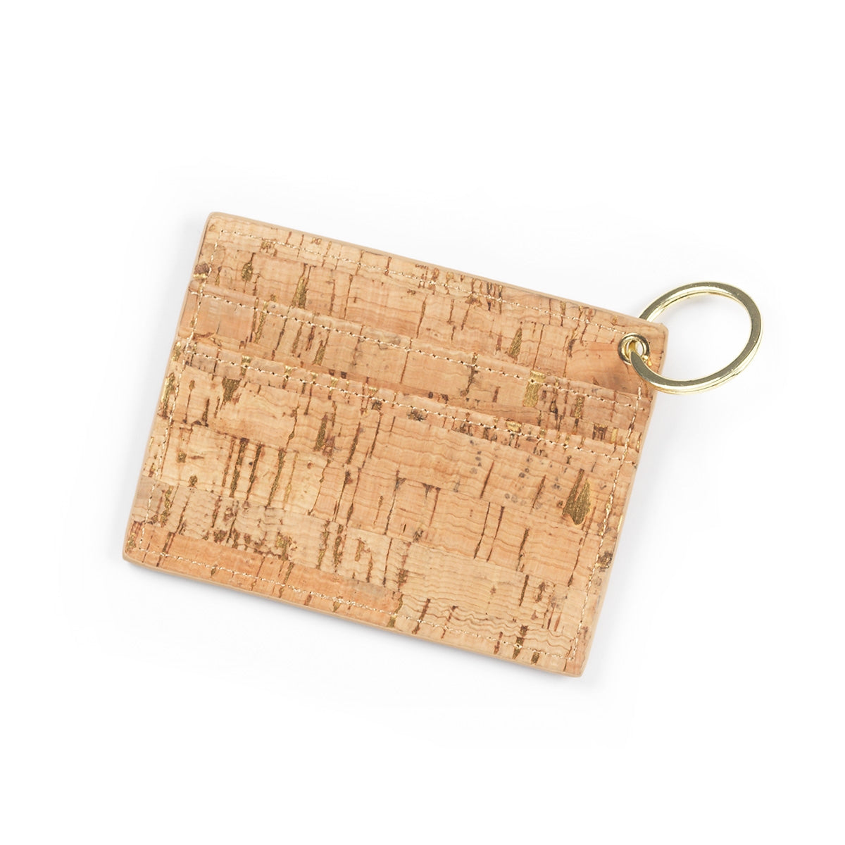 Cork Wallet Keychain