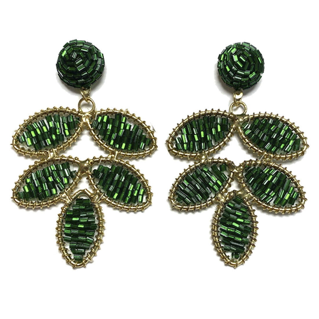 Emerald Aria Earrings