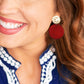 Red Natalie Earrings