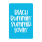 Beach Bummin' Summer Lovin' Keepsake Card